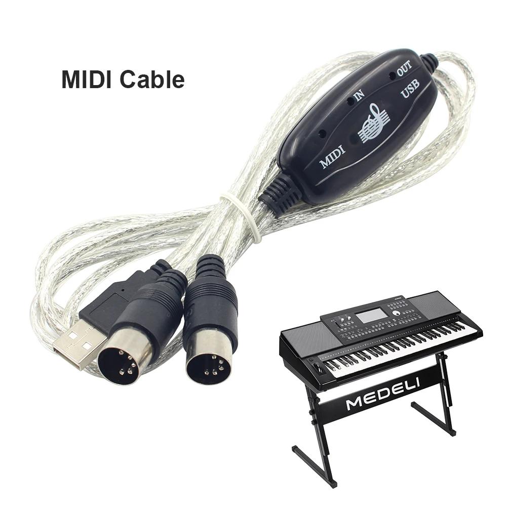  USB Է- MIDI  ̺, PC-  Ű ȯ MIDI ̺, USB Է- MIDI ̽ ̺